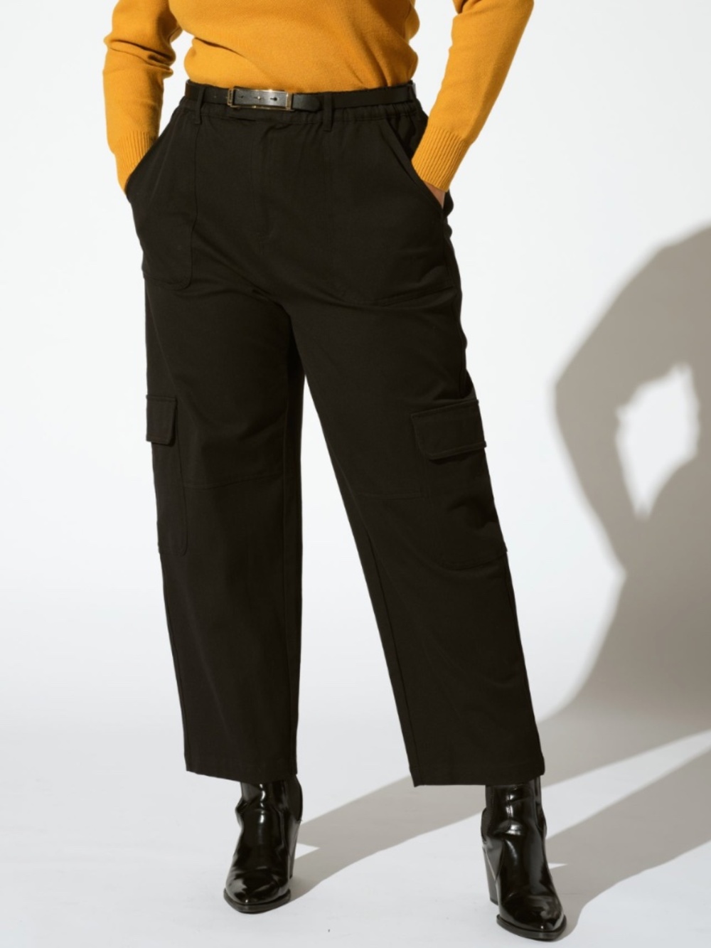 NWT Universal Standard Karlee Stretch Cotton Twill Cargo Pants 1X